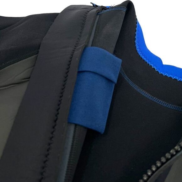 NWT VTG O'Neill Men's Reactor Shorty Short Sleeve Surfing Wetsuit Black/Blue XXL - Picture 5 of 16